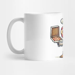 Slice of Fright: Pizza Zombie Chef Mug